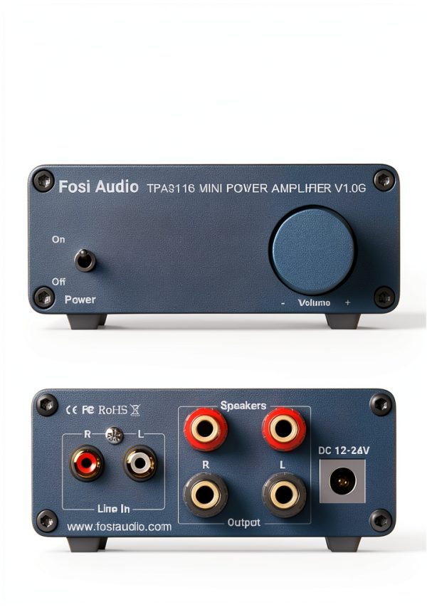 Fosi Audio V1.0G Mini Stereo Amplifier-5