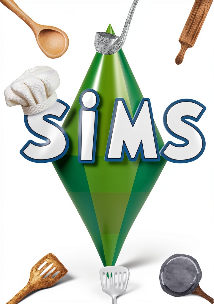 The Sims Kindle eBook cover on a tablet screen
