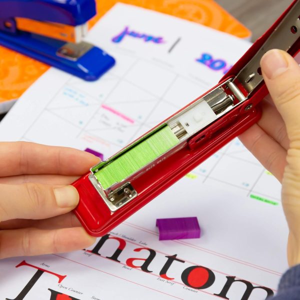 Bright Colors Staples 24-Pack Office Staples BAZIC-6