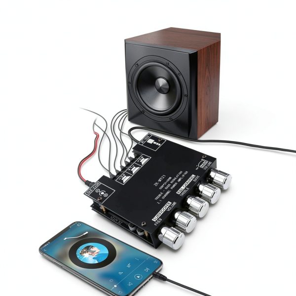 ZK-MT21 Bluetooth Power Amplifier Board-8