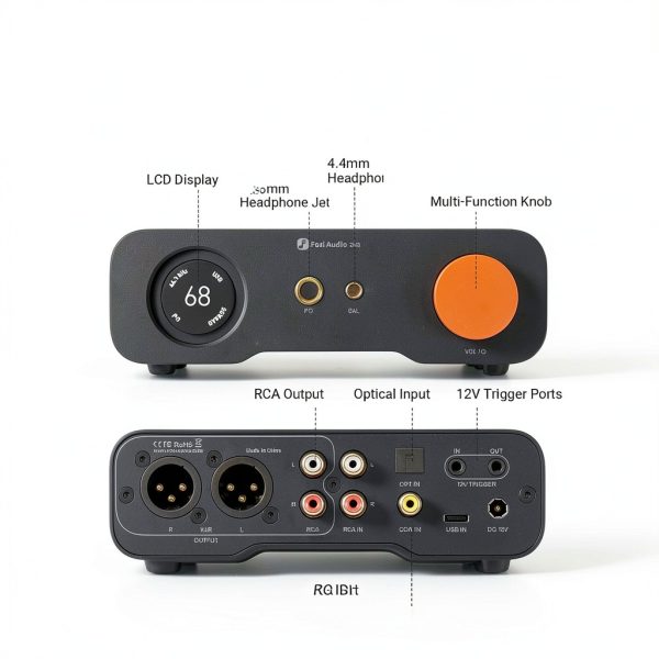 Fosi Audio HiFi DAC Headphone Amp Preamp-3