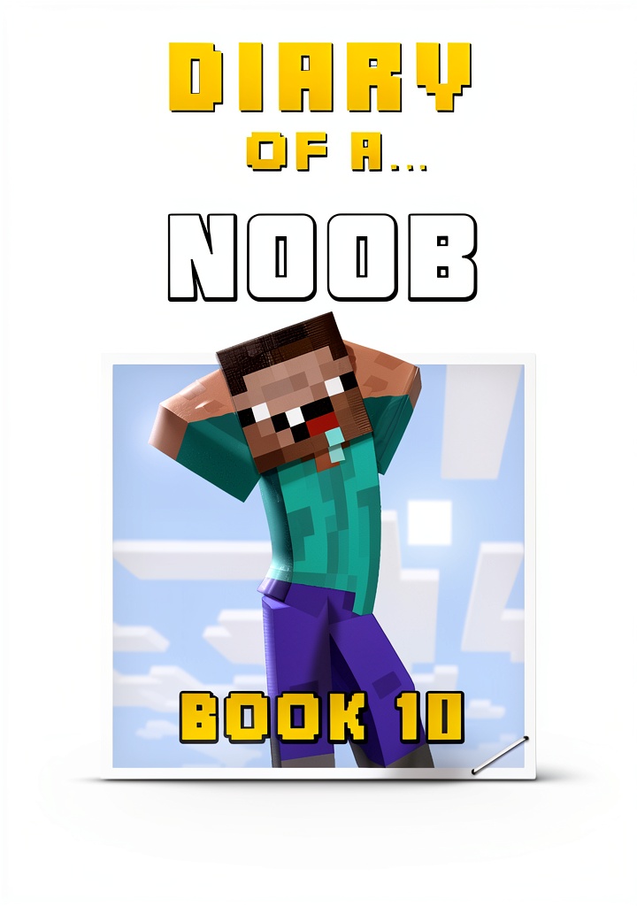 Diary of a Noob Book 10 Kindle edition on a tablet screen