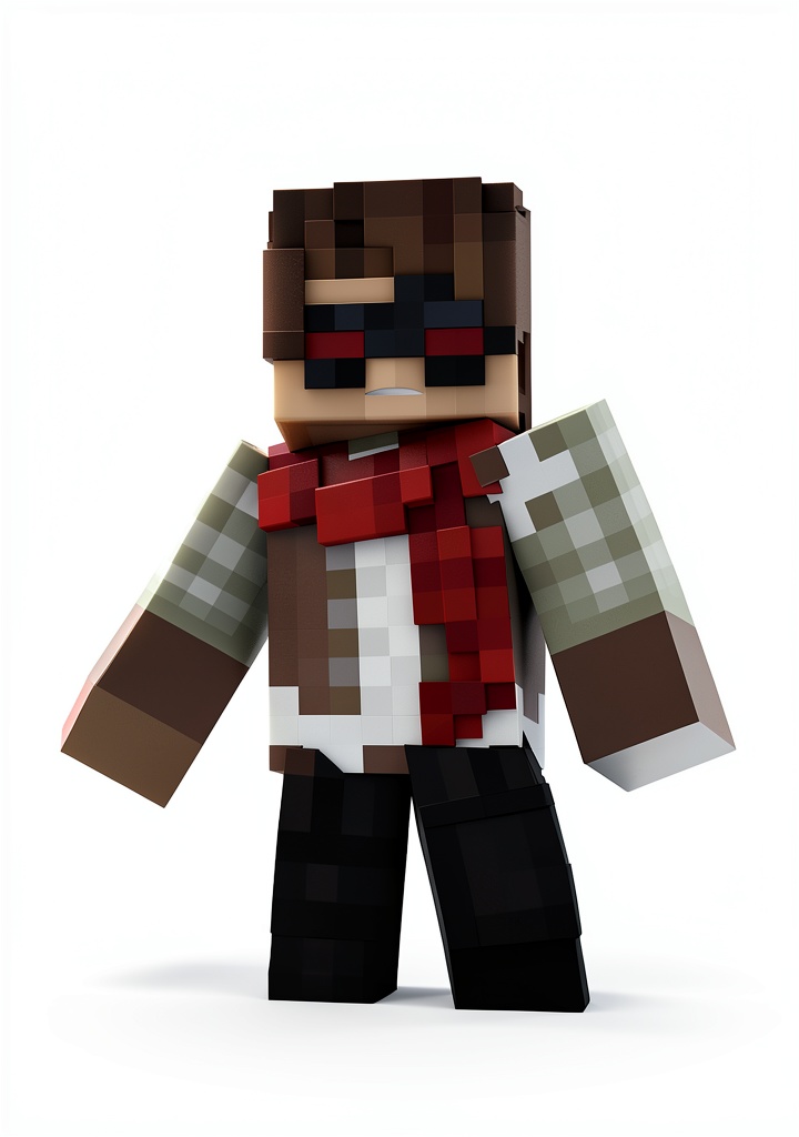Cover of The Mob Hunter Minecraft superhero book showing vibrant characters and action scenes
