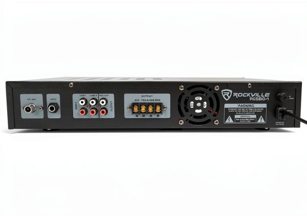 60 Watt Amplifier AudioTech 70V 100V Rackmount-2