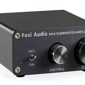 Fosi Audio M04 Mono Subwoofer Amplifier 12V DC Class D-0