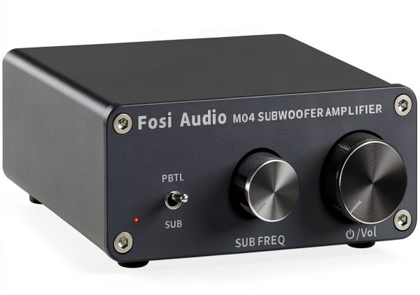Fosi Audio M04 Mono Subwoofer Amplifier 12V DC Class D-0
