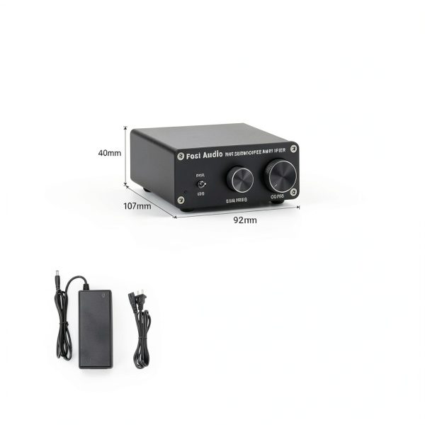 Fosi Audio M04 Mono Subwoofer Amplifier 12V DC Class D-8