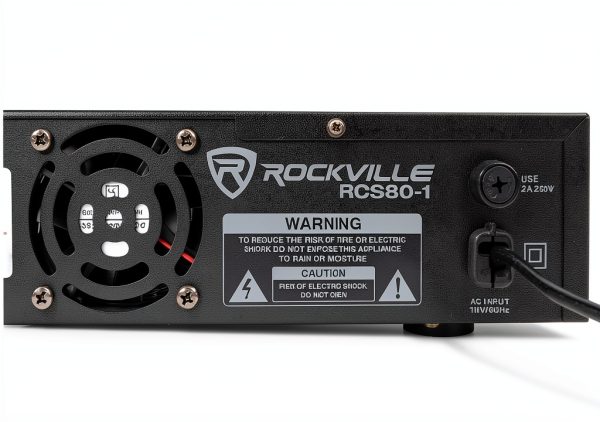 60 Watt Amplifier AudioTech 70V 100V Rackmount-6