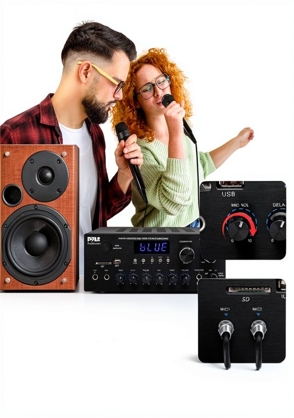 Sound Around 40W 2.0 Channel Stereo Receiver-4