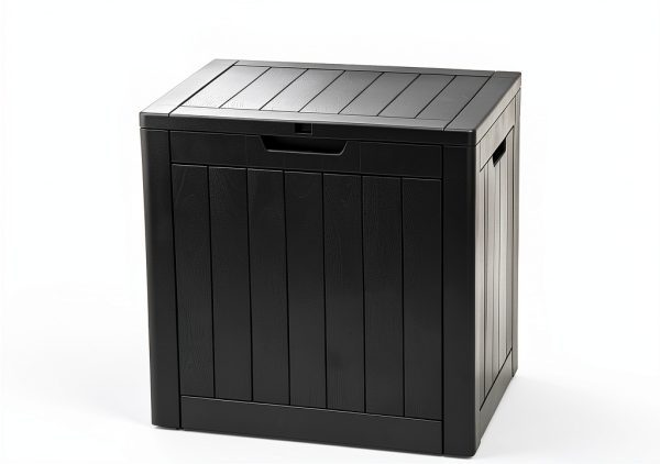 YITAHOME 30 Gallon Deck Box Storage Waterproof Resin Lockable Black-6